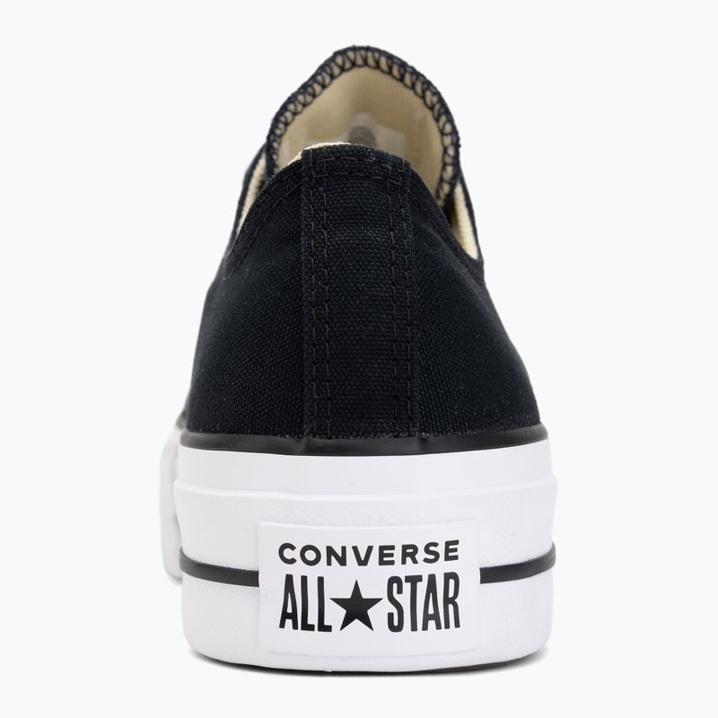 Дамски кецове Converse Chuck Taylor All Star Lift Low black 6