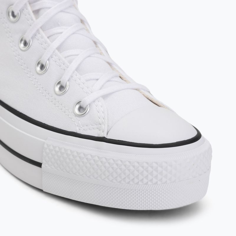 Дамски кецове Converse Chuck Taylor All Star Lift Hi optical white 7