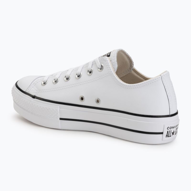 Дамски кецове Converse All Star Chuck Taylor Lift OX white 3