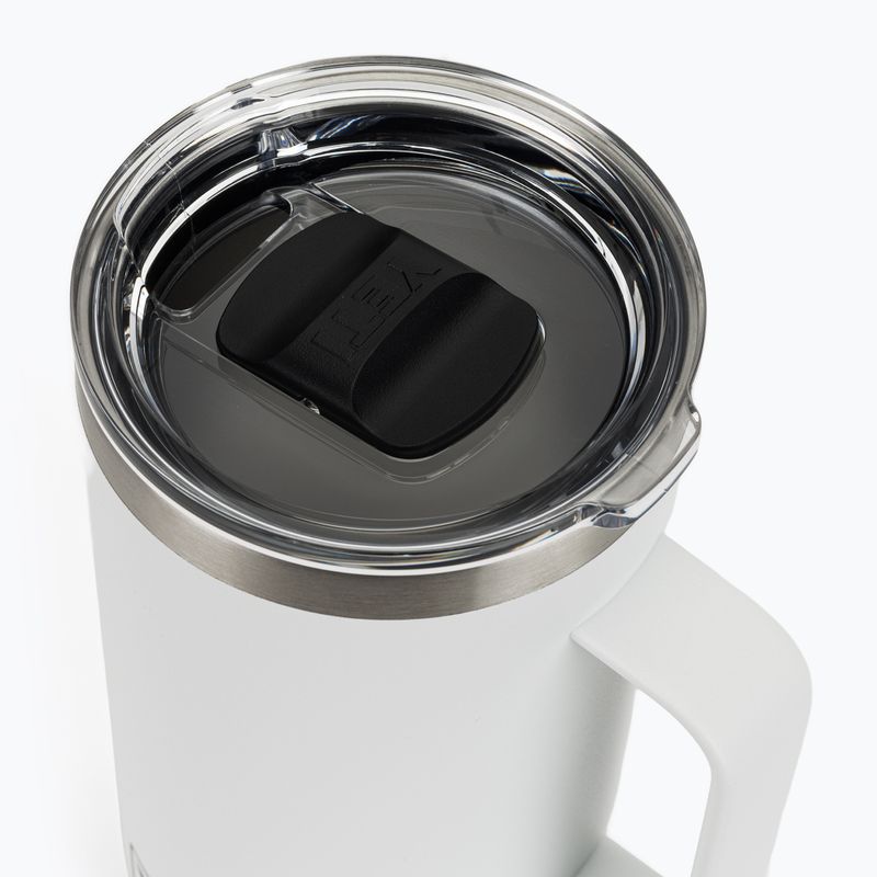 Термо чаша YETI Rambler 710 ml white 4