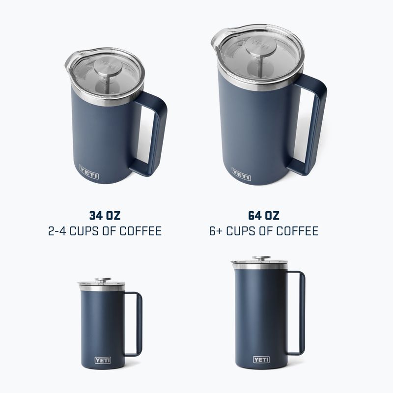 Преса за кафе YETI French Press 1,9 l navy 14