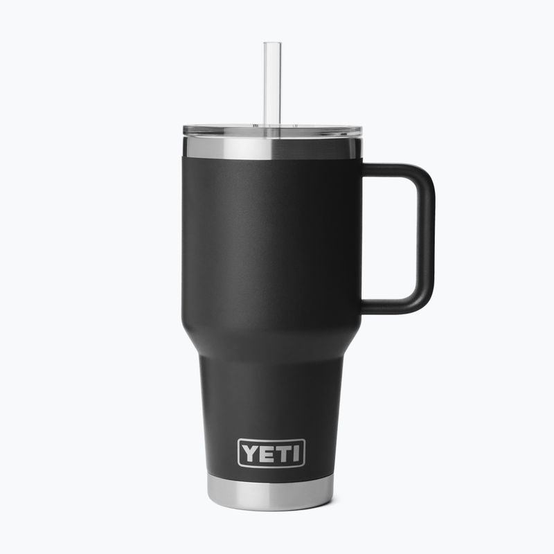Термо чаша YETI Rambler Straw 1000 ml black
