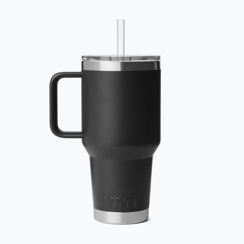 Термо чаша YETI Rambler Straw 1000 ml black 2