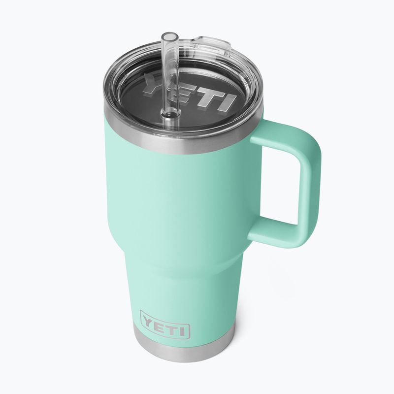 Термо чаша YETI Rambler Straw 1000 ml seafoam 3