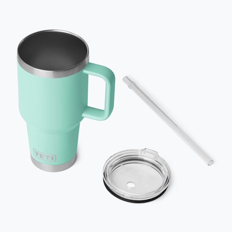 Термо чаша YETI Rambler Straw 1000 ml seafoam 4