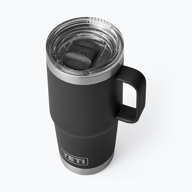 Термо чаша YETI Rambler Travel Tumbler 591 ml black 3
