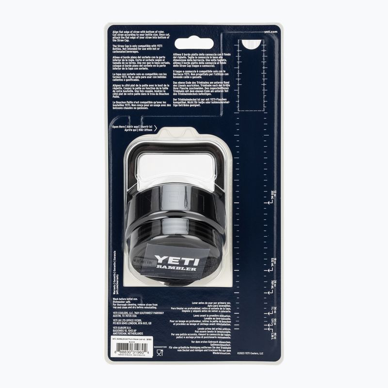 Капачк за бутилка YETI Rambler Straw black 2