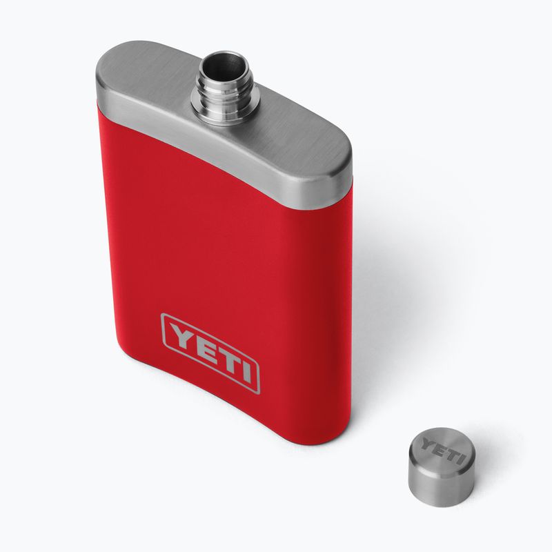 Плоска бутилка YETI Flask 200 ml rescue red 4