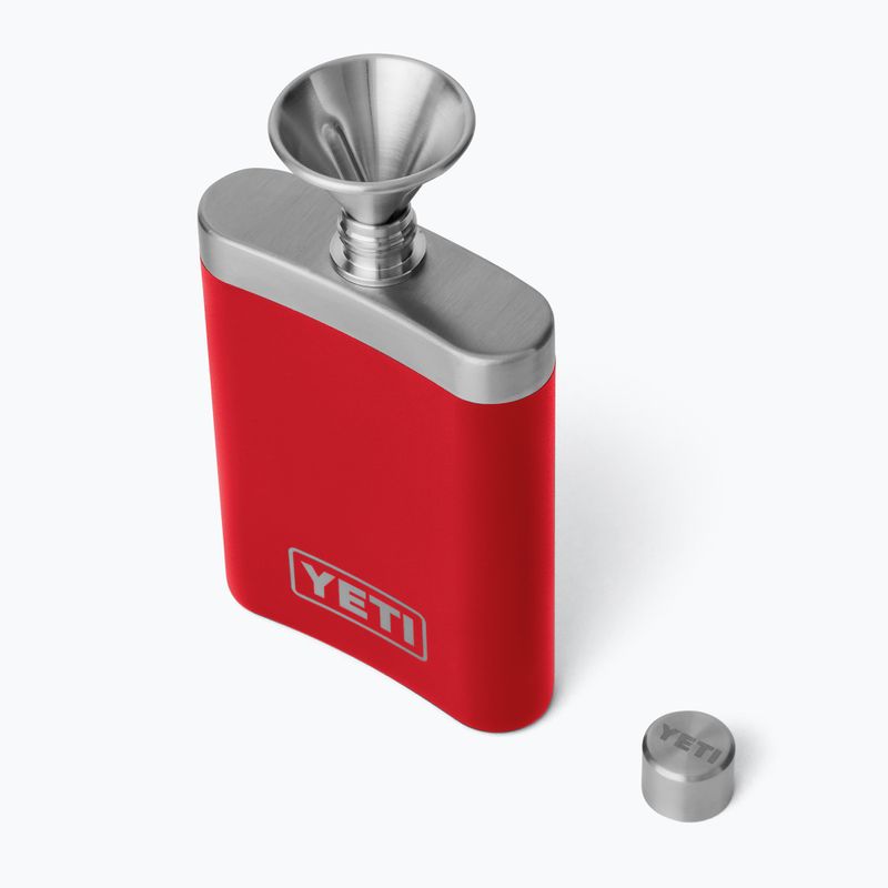 Плоска бутилка YETI Flask 200 ml rescue red 5