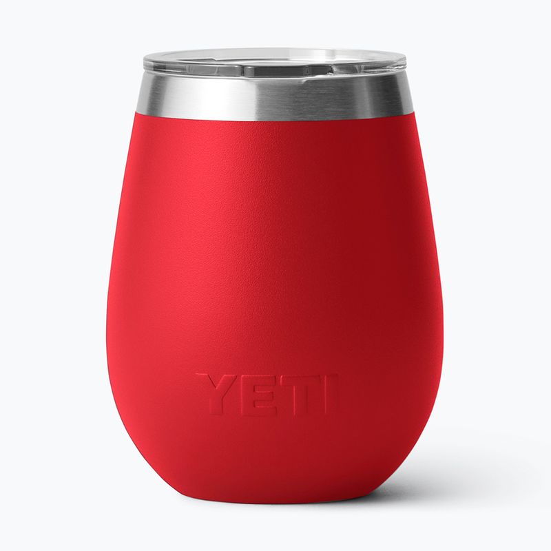Термо чаша YETI Rambler Wine Tumbler 295 ml rescue red 2