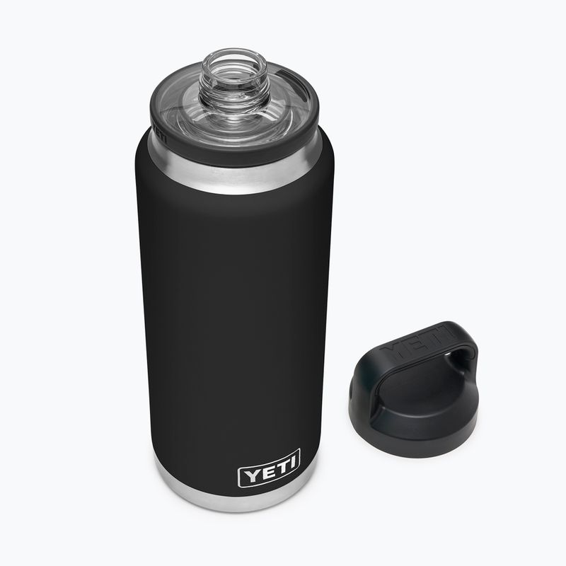 Термо бутилка YETI Rambler Chug 1064 ml black 4