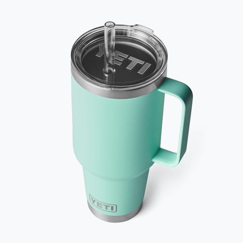 Термо чаша YETI Rambler Straw 1200 ml seafoam 3