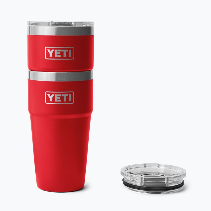 Термос YETI Rambler Stackable 591 ml rescue red 4