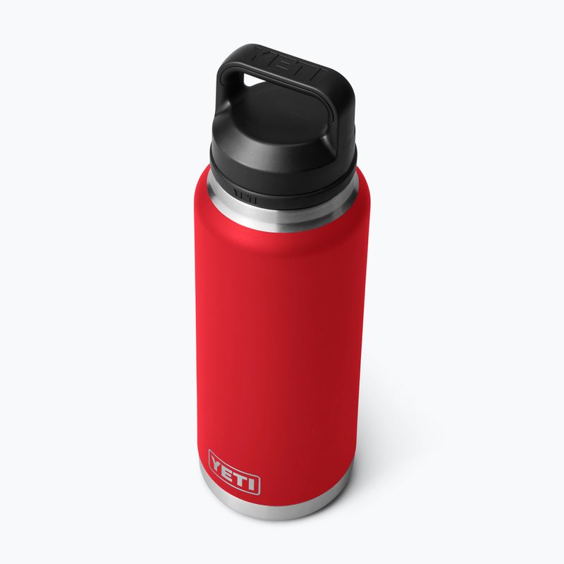 Термо бутилка YETI Rambler Chug 1064 ml rescue red 3