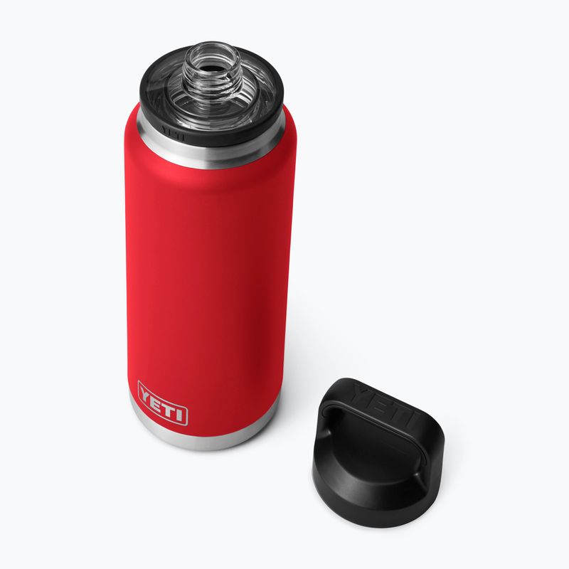 Термо бутилка YETI Rambler Chug 1064 ml rescue red 4