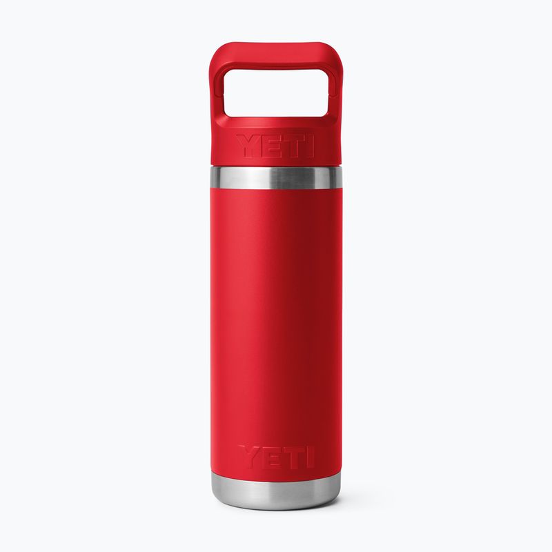 Термо бутилка YETI Rambler C Straw 532 ml rescue red 2