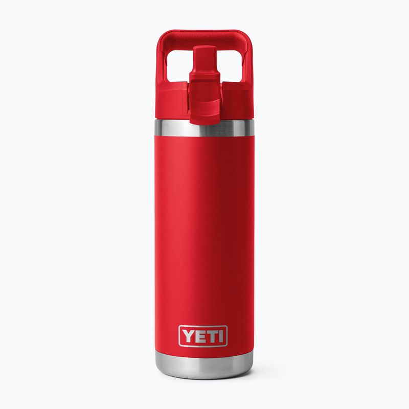 Термо бутилка YETI Rambler C Straw 532 ml rescue red 3
