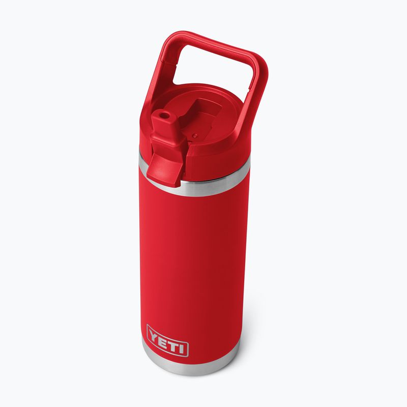 Термо бутилка YETI Rambler C Straw 532 ml rescue red 5