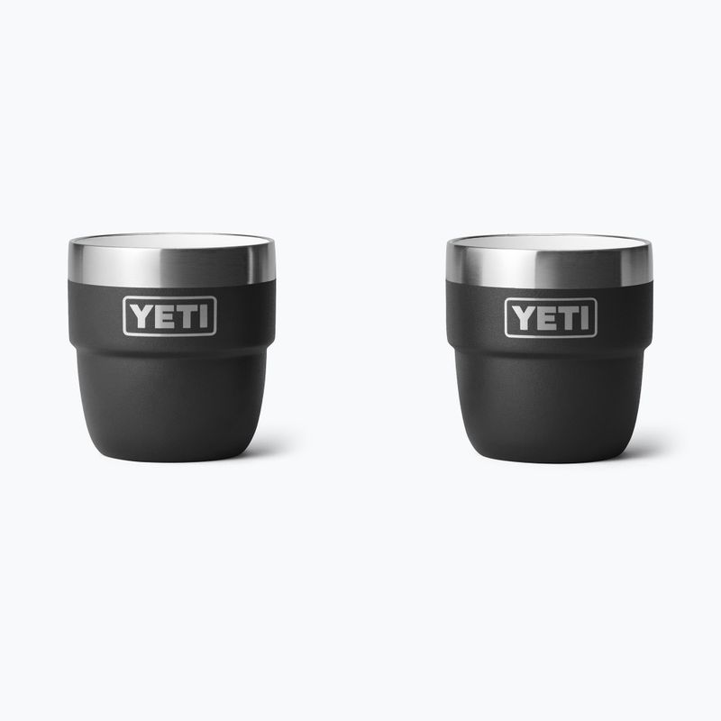 Чаша YETI Rambler 118 ml 2 pcs. black