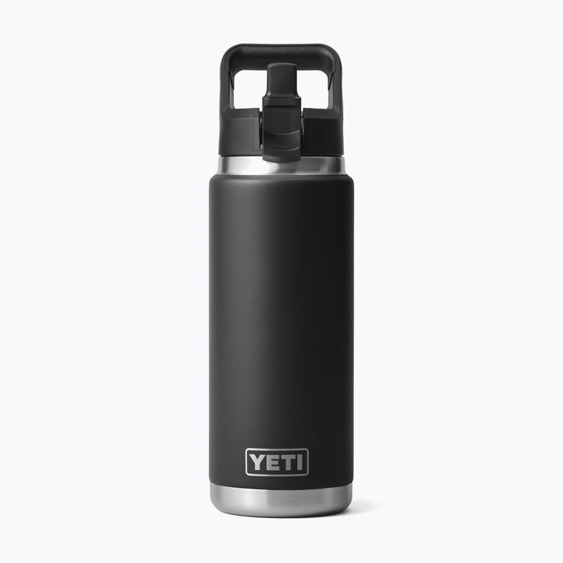 Термо бутилка YETI Rambler Straw 769 ml black 3
