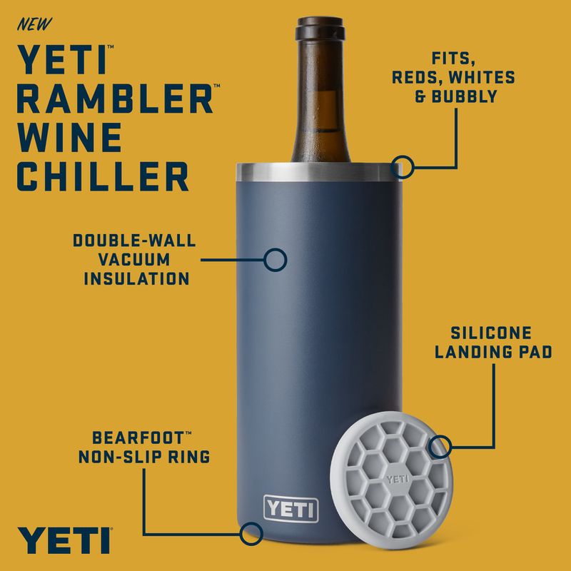 Винарска хладилна витрина YETI Wine Chiller navy 9