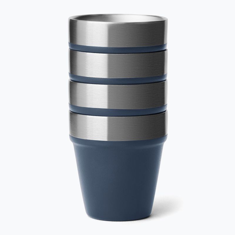 Туристически чаши YETI Shot 48 ml 4 pcs. navy 3