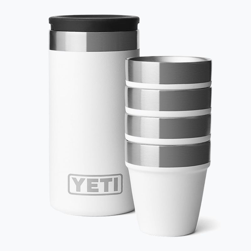 Туристически чаши YETI Shot 48 ml 4 pcs. white