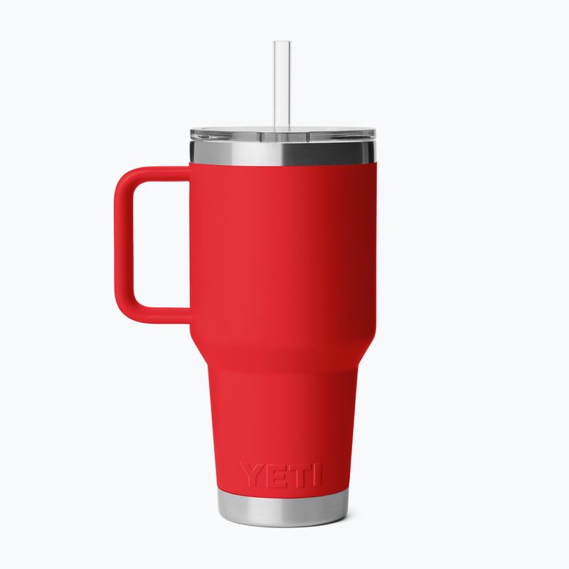 Термо чаша YETI Rambler Straw 1000 ml rescue red 2