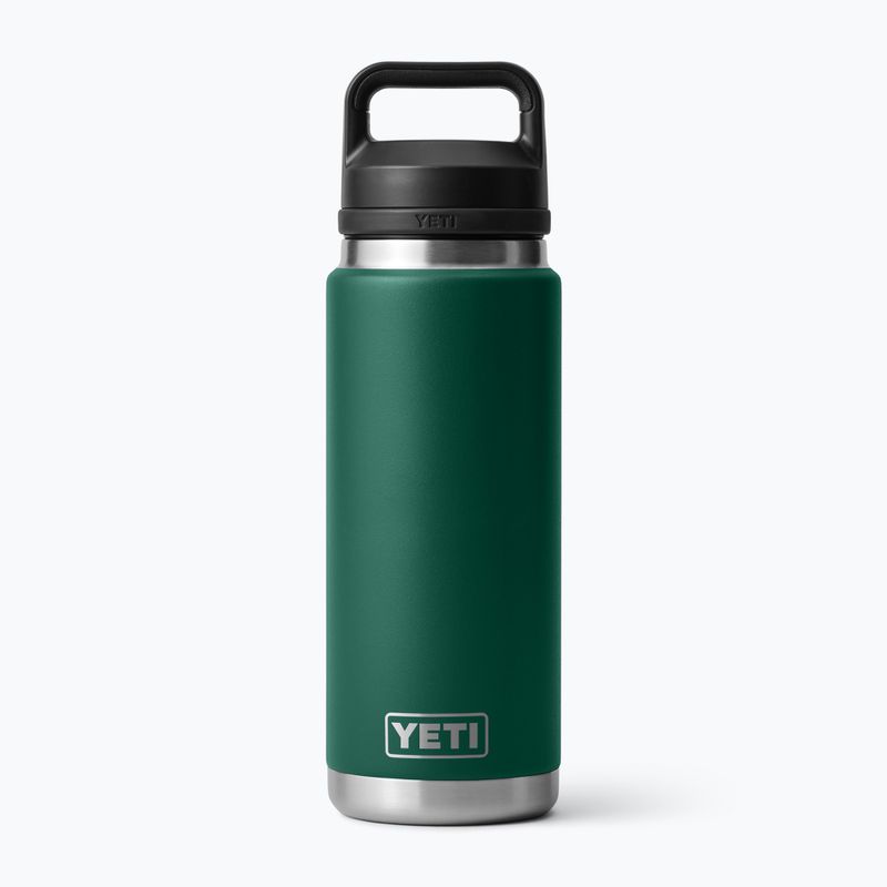 Термос YETI Rambler Chug 760 ml black forest green