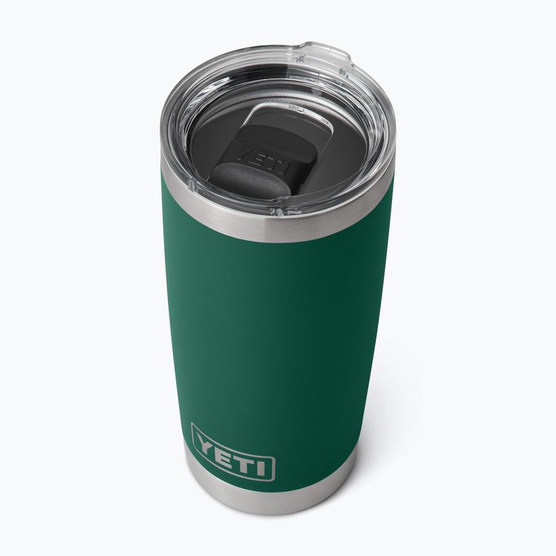 Термо чаша YETI Rambler Tumbler 591 ml black forest green 3