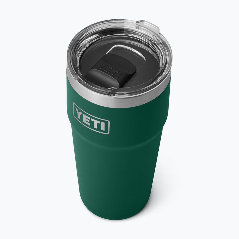 Термос YETI Rambler Stackable 591 ml black forest green 3
