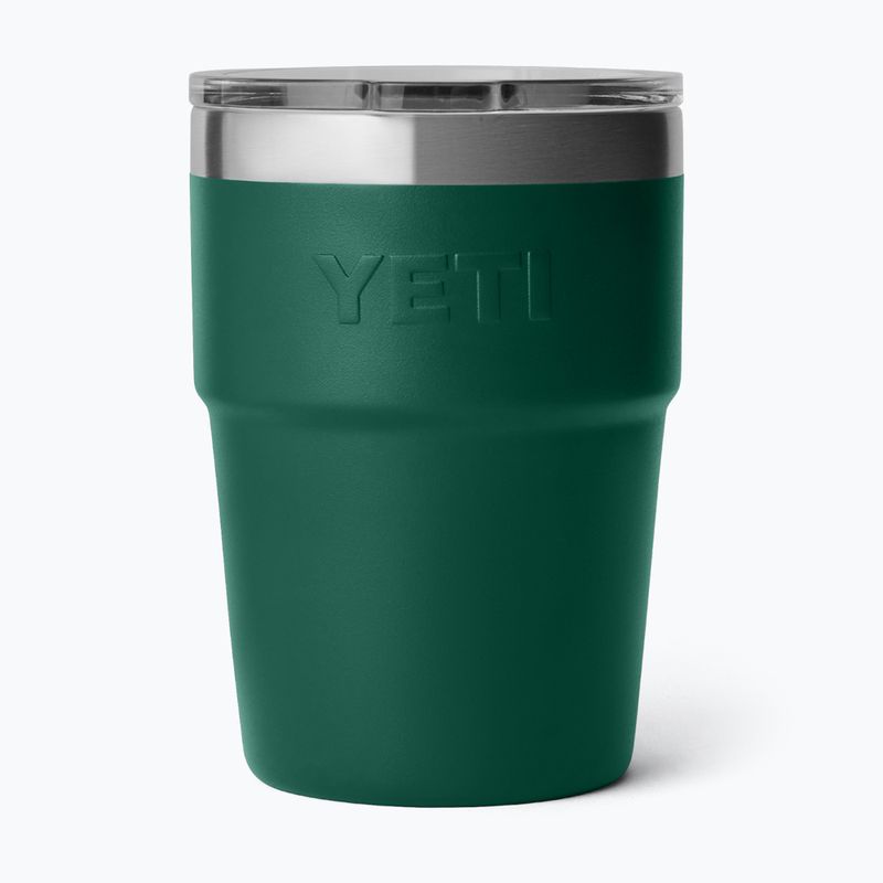 Термос YETI Rambler Stackable 473 ml black forest green 2