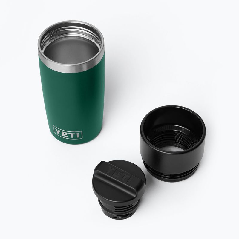 Термос YETI Rambler Travel 354 ml black forest green 4