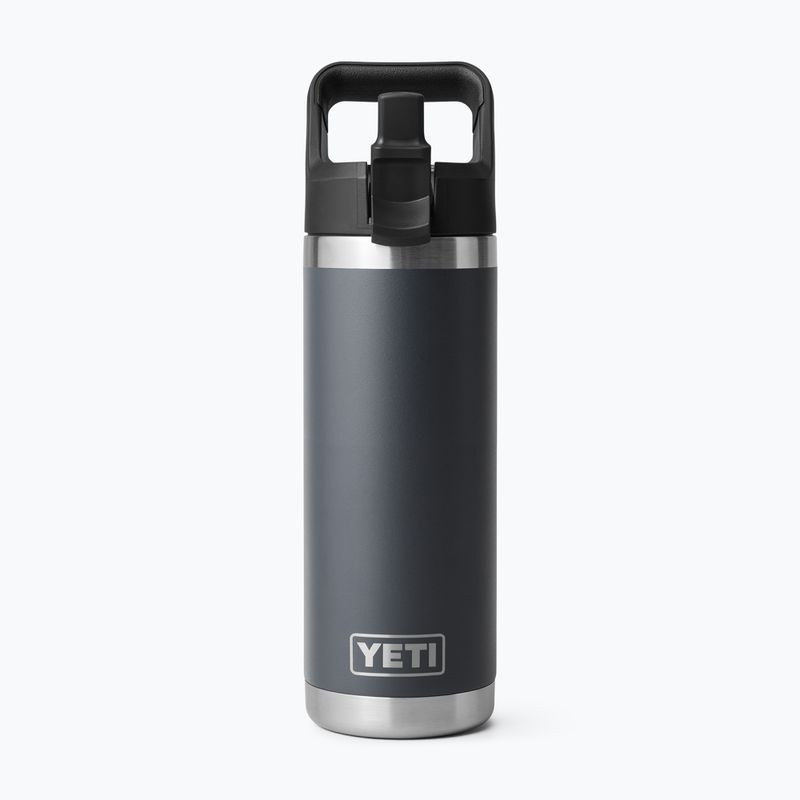 Термо бутилка YETI Rambler C Straw 532 ml charcoal 3