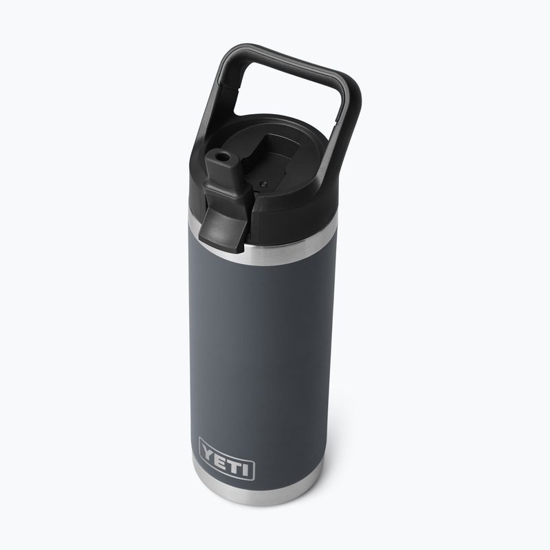 Термо бутилка YETI Rambler C Straw 532 ml charcoal 5