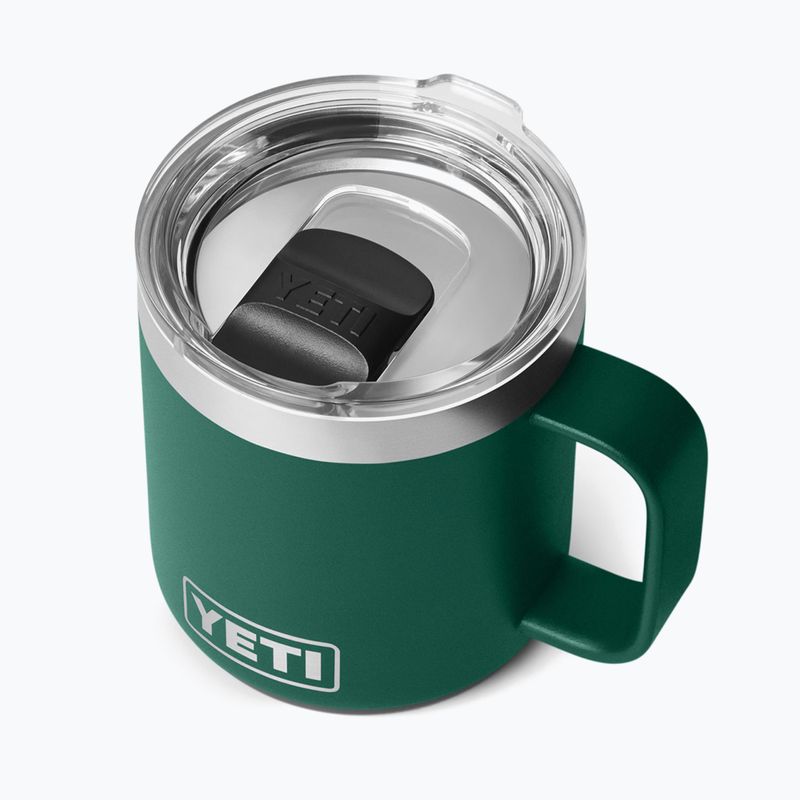 Термо чаша YETI Rambler CL 295 ml black forest green 3
