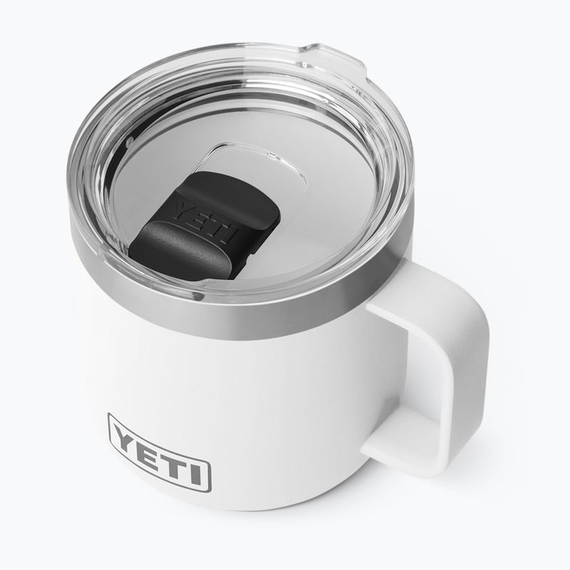 Термо чаша YETI Rambler CL 414 ml white 3