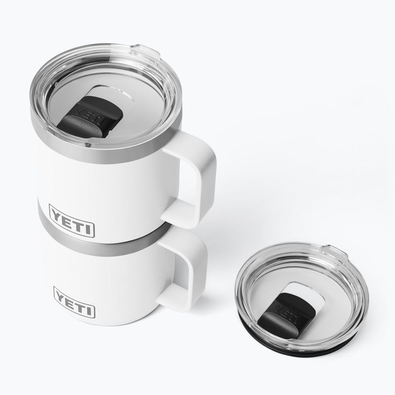Термо чаша YETI Rambler CL 414 ml white 5