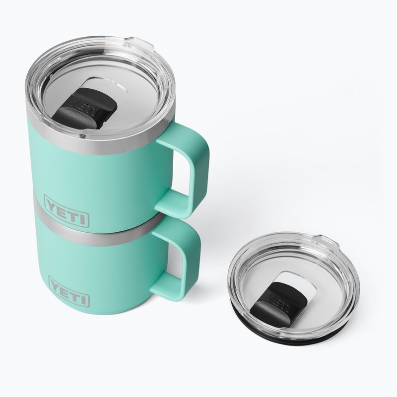 Термо чаша YETI Rambler CL 414 ml seafoam 5