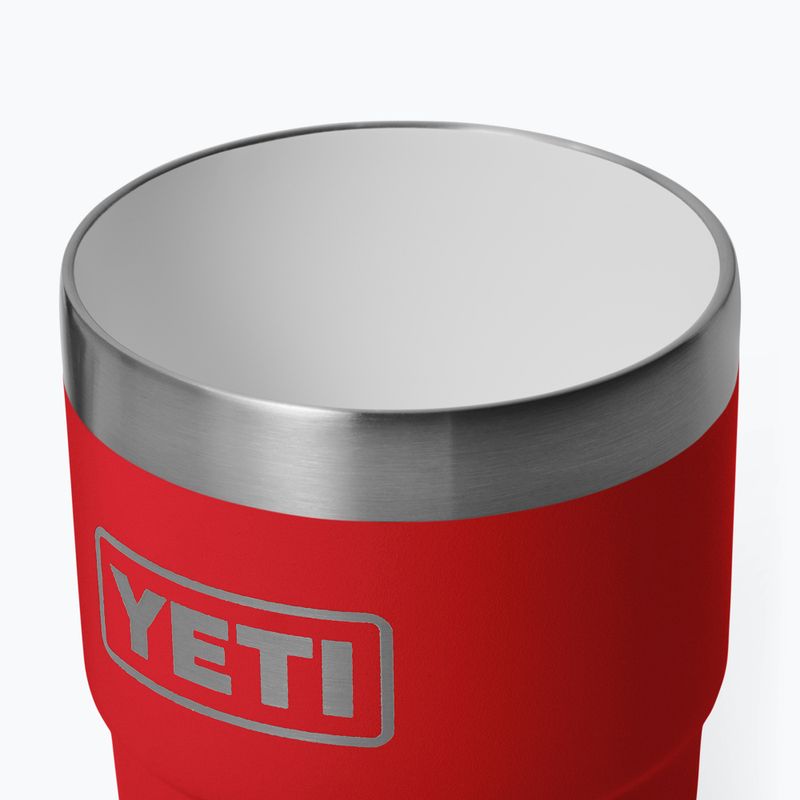 Термос YETI Rambler Stackable 237 ml rescue red 6
