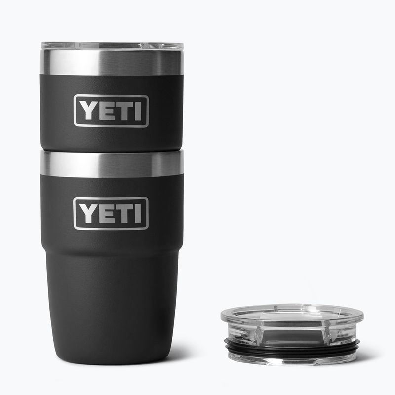 Термос YETI Rambler Stackable 237 ml black 4