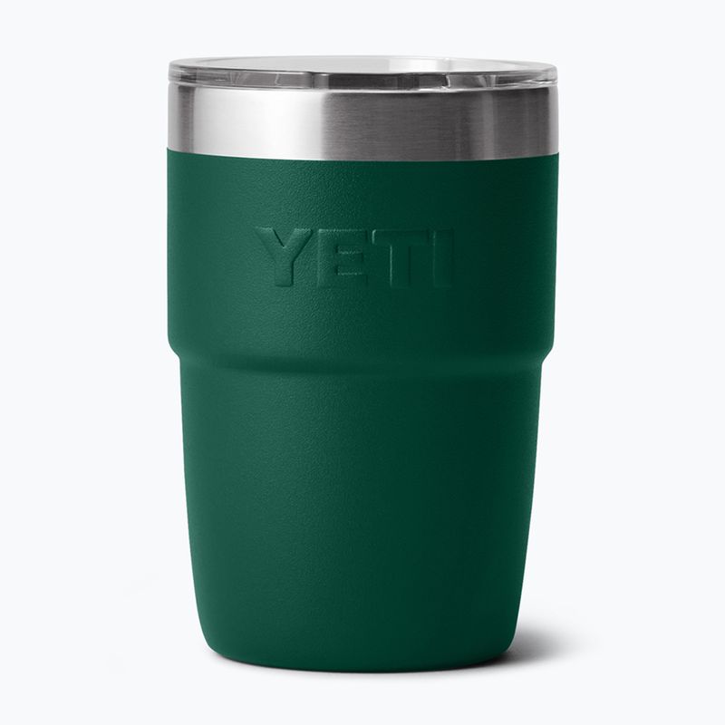 Термос YETI Rambler Stackable 237 ml black forest green 2