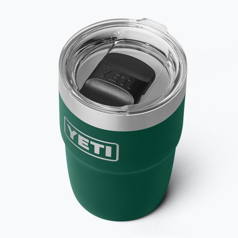 Термос YETI Rambler Stackable 237 ml black forest green 3