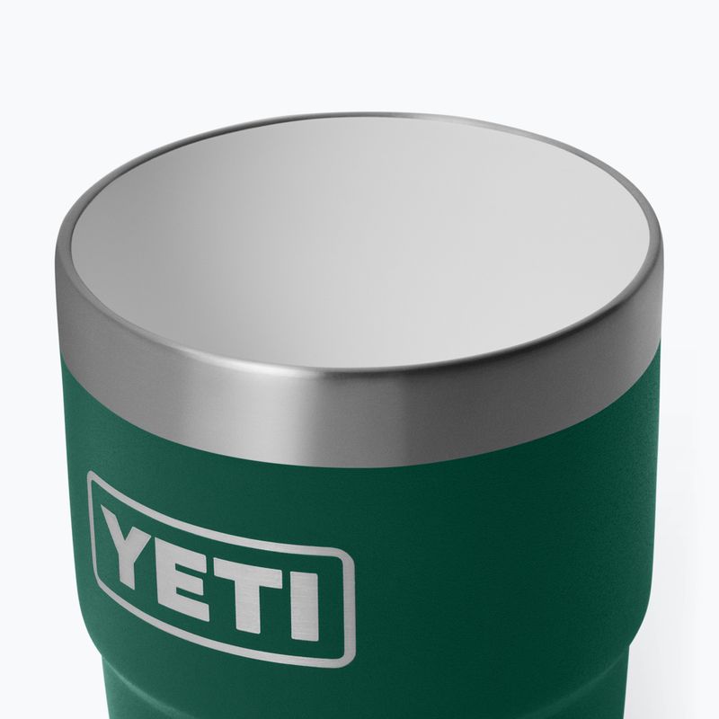 Термос YETI Rambler Stackable 237 ml black forest green 6