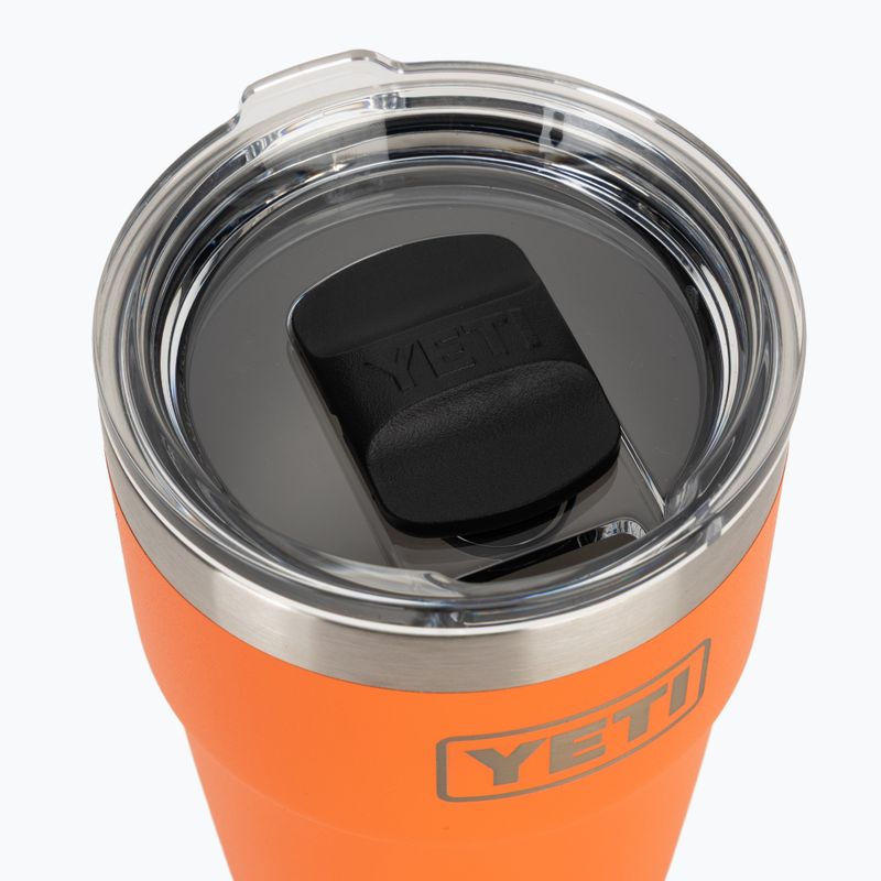 Термос YETI Rambler Stackable 473 ml king crab orange 5