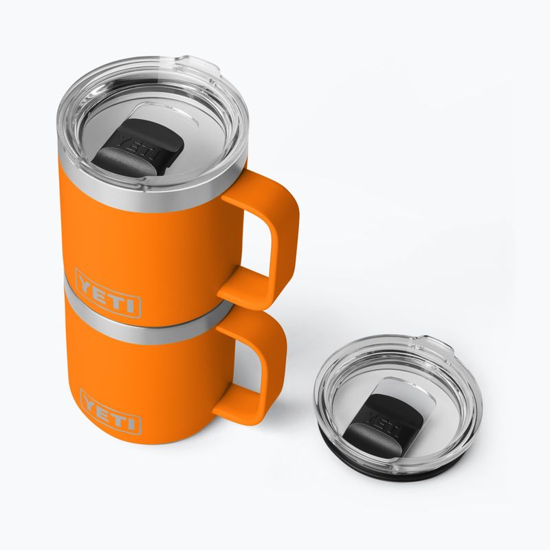Термо чаша YETI Rambler CL 295 ml king crab orange 4