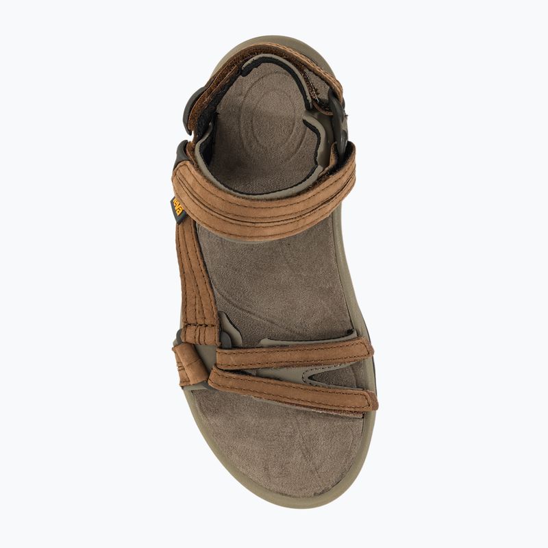 Teva Terra Fi Lite Leather кафяви дамски сандали 6