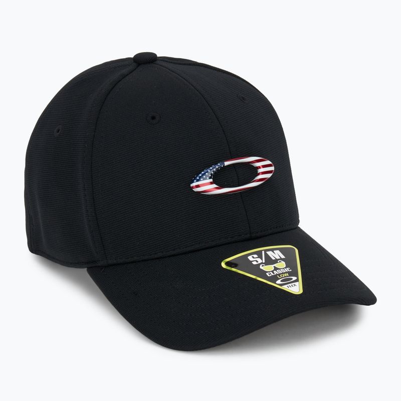 Мъжка бейзболна шапка Oakley Tincan black/american flag