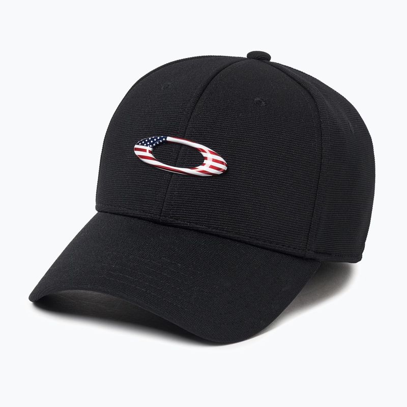 Мъжка бейзболна шапка Oakley Tincan black/american flag