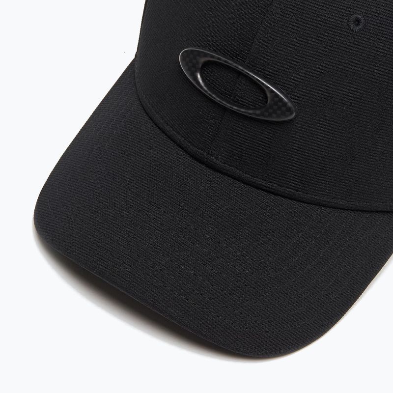 Мъжка бейзболна шапка Oakley Tincan black / carbon fiber 3